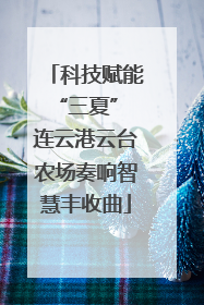 科技赋能“三夏” 连云港云台农场奏响智慧丰收曲