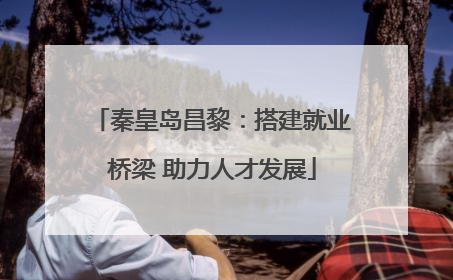 秦皇岛昌黎：搭建就业桥梁 助力人才发展