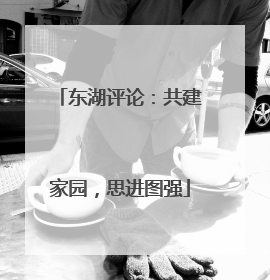东湖评论：共建家园，思进图强