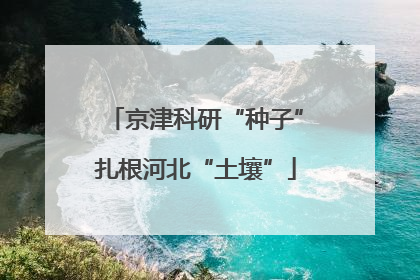 京津科研“种子”扎根河北“土壤”