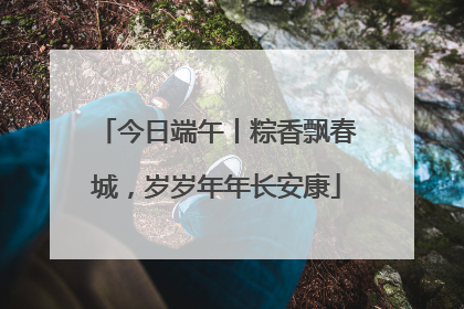 今日端午丨粽香飘春城，岁岁年年长安康