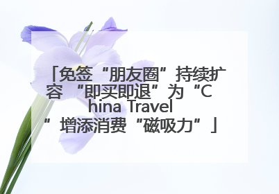 免签“朋友圈”持续扩容 “即买即退”为“China Travel”增添消费“磁吸力”
