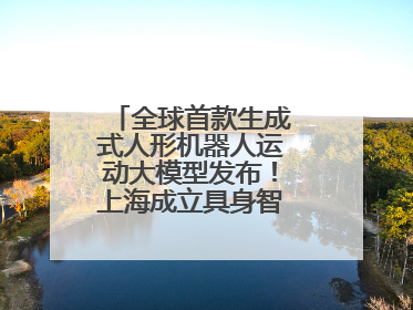 全球首款生成式人形机器人运动大模型发布！上海成立具身智能数据联盟