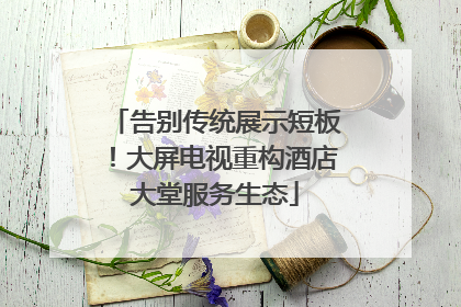 告别传统展示短板！大屏电视重构酒店大堂服务生态
