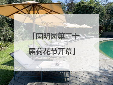 圆明园第三十届荷花节开幕