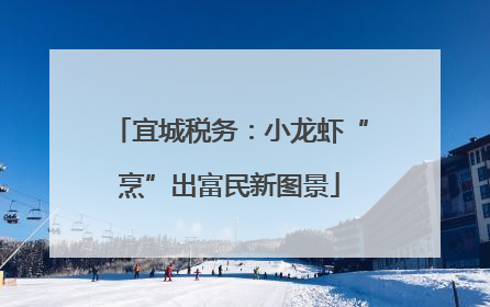 宜城税务：小龙虾“烹”出富民新图景