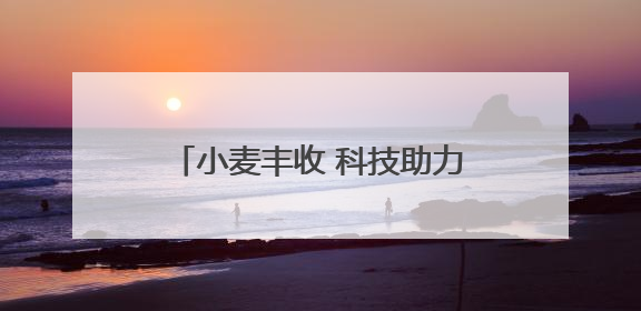 小麦丰收 科技助力 非遗也来凑热闹