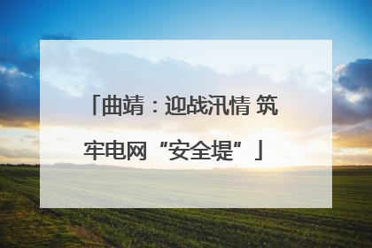 曲靖：迎战汛情 筑牢电网“安全堤”