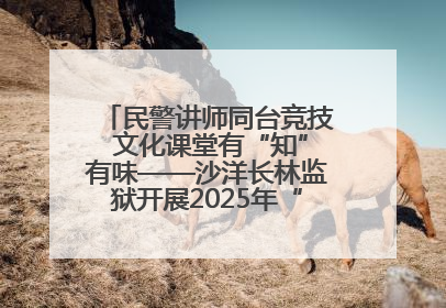 民警讲师同台竞技 文化课堂有“知”有味——沙洋长林监狱开展2025年“星光微课堂”暨民警优质课竞赛