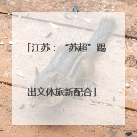 江苏：“苏超”踢出文体旅新配合