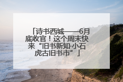 诗书西城——6月底收官！这个周末快来“旧书新知·小石虎古旧书市”