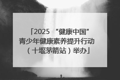 2025 “健康中国” 青少年健康素养提升行动（十堰茅箭站）举办